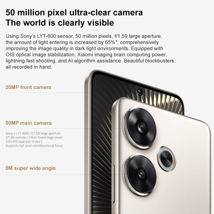 Xiaomi Redmi Turbo 3, 6.67 inch Xiaomi HyperOS Snapdragon 8s Gen 3 Octa Core 3.0GHz, NFC, Network: 5G, Support Google Play Xiaomi Redmi Turbo 3, 6.67 inch Xiaomi HyperOS Snapdragon 8s Gen 3 Octa Core 3.0GHz, NFC, Network: 5G, Support Google Play
